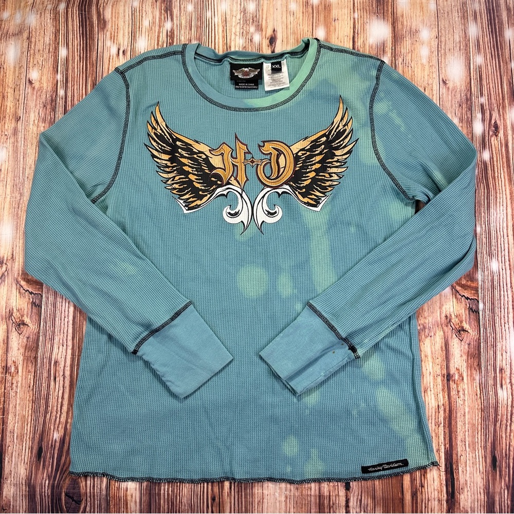 Y2K Harley Davidson Long Sleeve Shirt XXL
Unisex